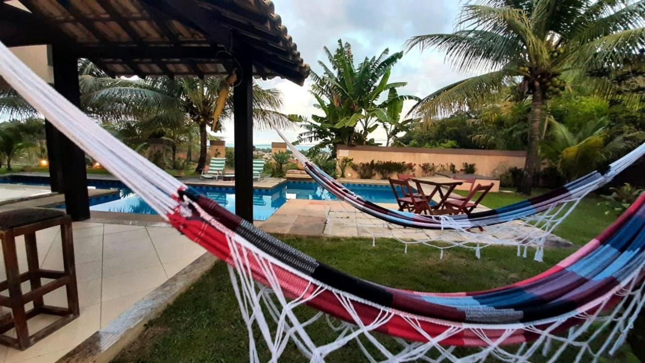 Casa Com Vista Para O Mar De Taperapuan Porto Seguro Exteriör bild