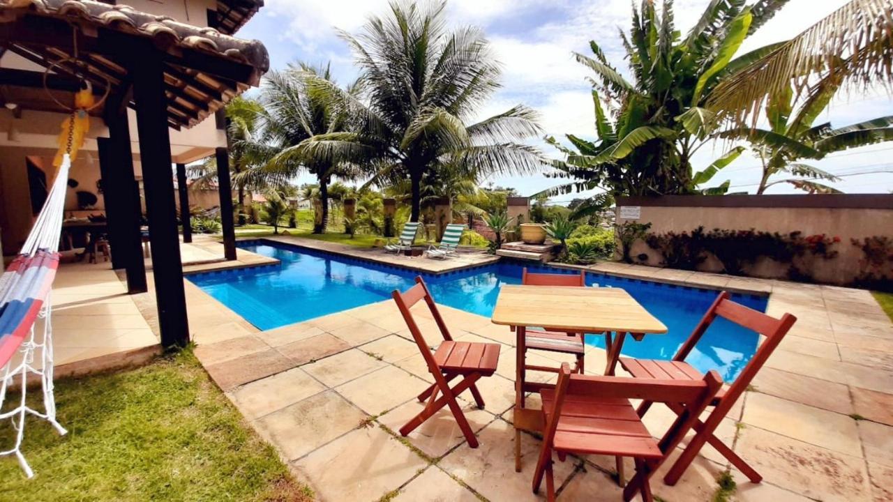 Casa Com Vista Para O Mar De Taperapuan Porto Seguro Exteriör bild
