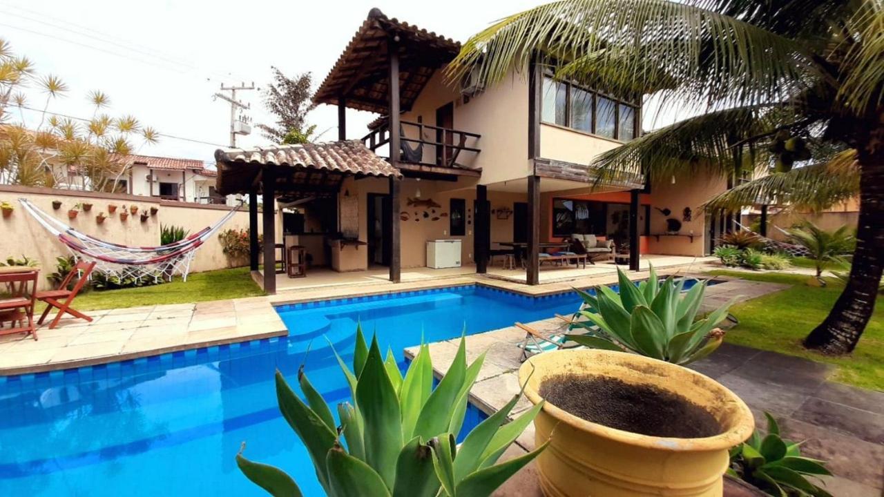 Casa Com Vista Para O Mar De Taperapuan Porto Seguro Exteriör bild