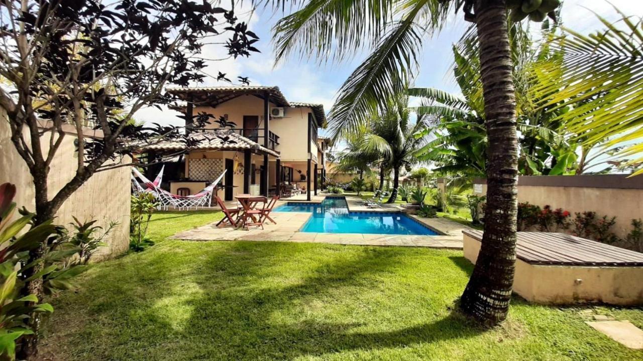 Casa Com Vista Para O Mar De Taperapuan Porto Seguro Exteriör bild