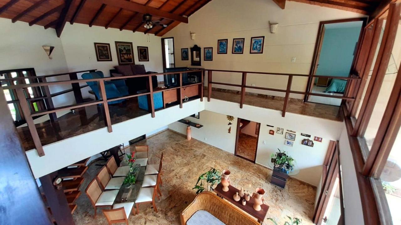 Casa Com Vista Para O Mar De Taperapuan Porto Seguro Exteriör bild
