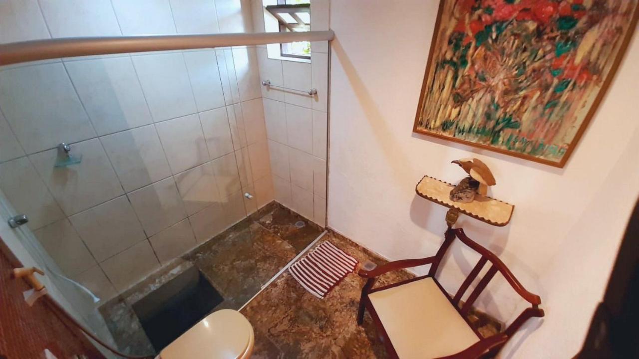 Casa Com Vista Para O Mar De Taperapuan Porto Seguro Exteriör bild