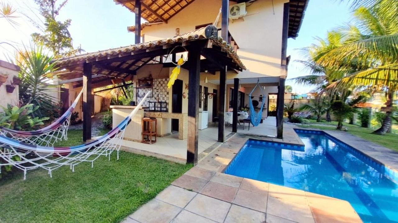 Casa Com Vista Para O Mar De Taperapuan Porto Seguro Exteriör bild