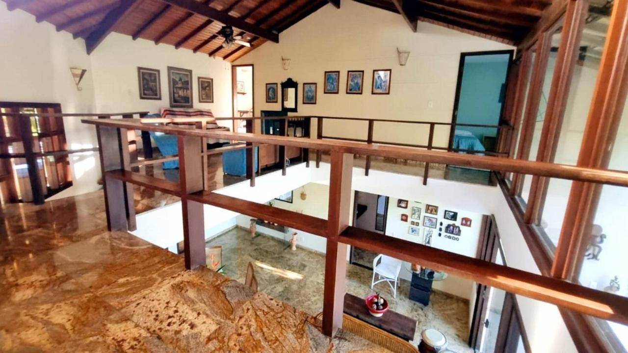 Casa Com Vista Para O Mar De Taperapuan Porto Seguro Exteriör bild