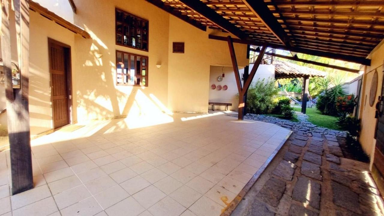 Casa Com Vista Para O Mar De Taperapuan Porto Seguro Exteriör bild