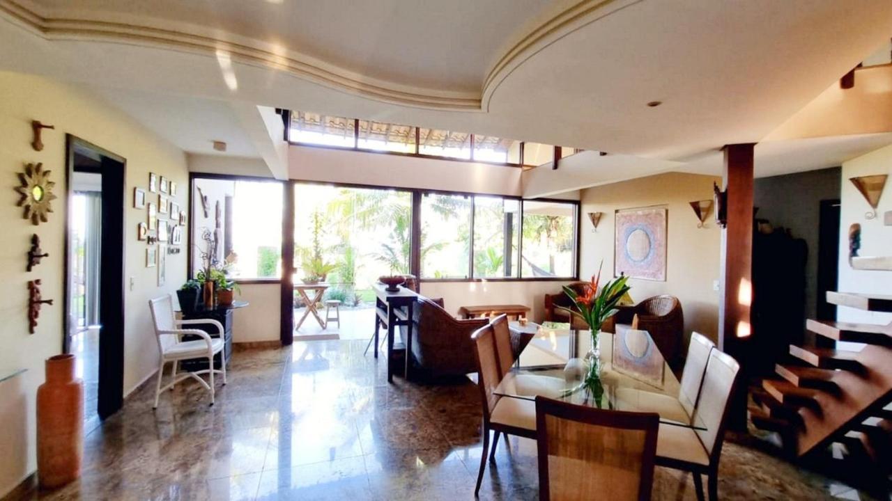 Casa Com Vista Para O Mar De Taperapuan Porto Seguro Exteriör bild