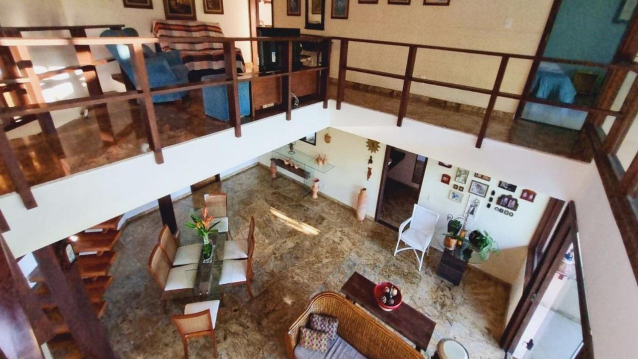 Casa Com Vista Para O Mar De Taperapuan Porto Seguro Exteriör bild